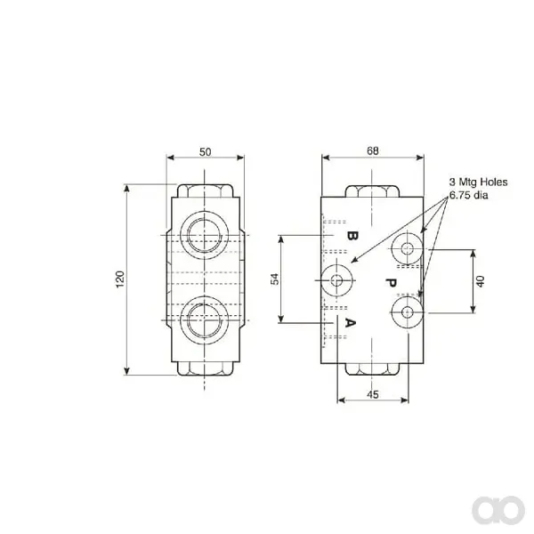 Webtec - FDC6008070 - Stroemungsteiler, 60-70 L/min