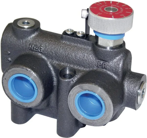 Webtec - RV2FV2V012095 - Durchflussregelventil 3-Wege 0-95 L/min