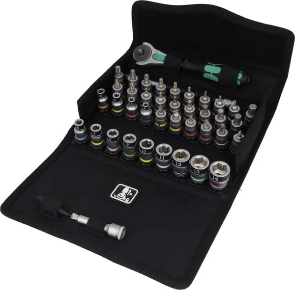 Wera - 05003755001 - Steckschlüsselsatz 1/4" 8100 SA All-In