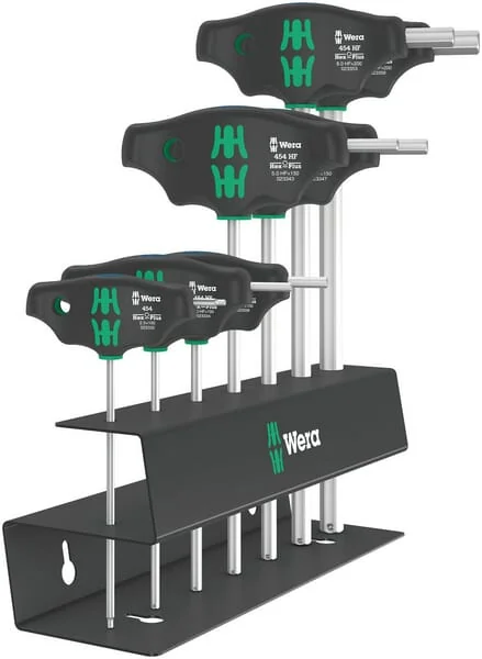 Wera - 05023453001 - Schraubendreher-Set T-Griff 454/7 HF Set 2