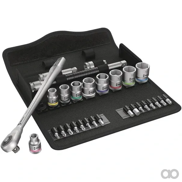 Wera - DP004047 - Steckschluesselsatz 3/8", 29-Tlg.