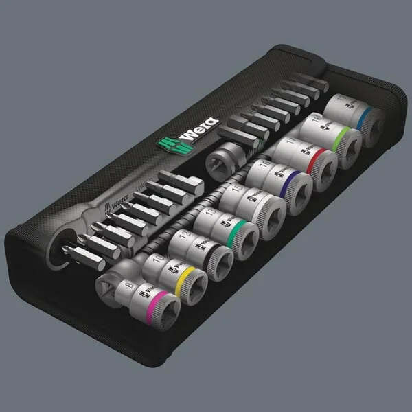 Wera - DP004047 - Steckschluesselsatz 3/8", 29-Tlg.