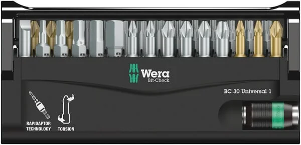 Wera - SC056440 - Schraubendreher-Bitsatz 30-Teilig