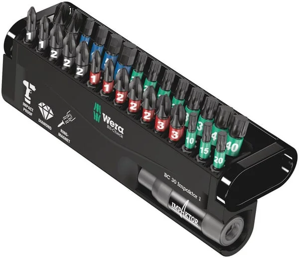 Wera - SC057690 - Bits-Sortiment Impaktor 30 Stk.