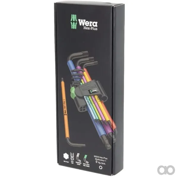 Wera - SC073593 - Winkelschraubendreher-Set, 9-Teilig