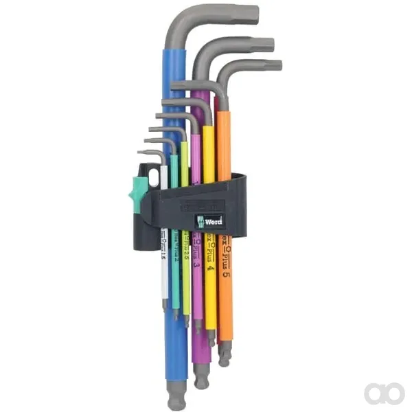 Wera - SC073593 - Winkelschraubendreher-Set, 9-Teilig