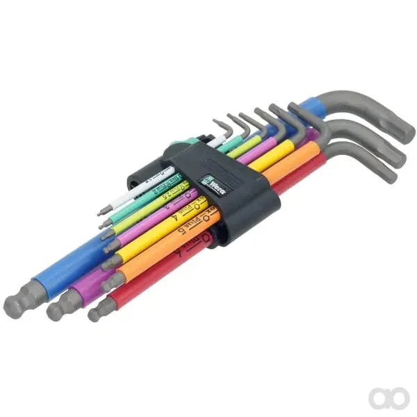 Wera - SC073593 - Winkelschraubendreher-Set, 9-Teilig
