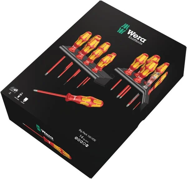 Wera - SC105631 - VDE-Schraubendreher-Set, 14-Teilig