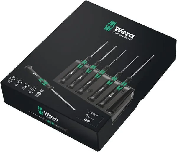 Wera - SC20356B - Schraubendreher-Set 6-Teilig