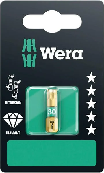 Wera - SC8671BDCSBTX30 - Bits TX 30x25