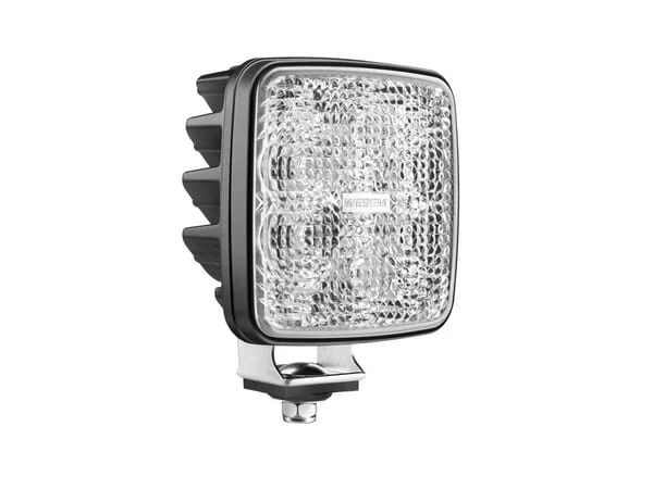 Wesem - CRK2C5493002 - Arbeitsleuchte LED Mit Schalter R23 22W 1600lm Quadratisch 12-24V 129x105x50mm Weitstrahler Schraubmontiert Wesem