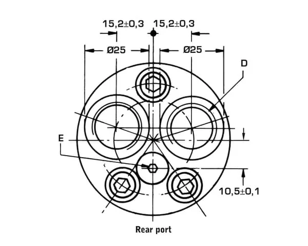 White - OMM8151G0295Z - Orbitmotor, Welle Diameter 16 Seite
