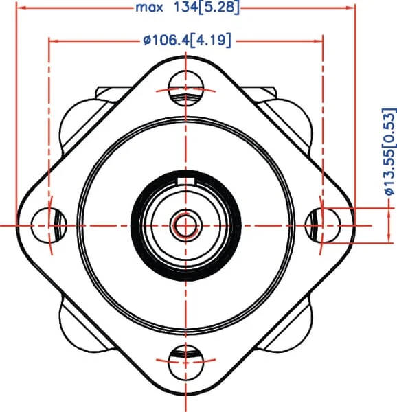 White - OMS100151F2201 - Orbit-Motor OMS100