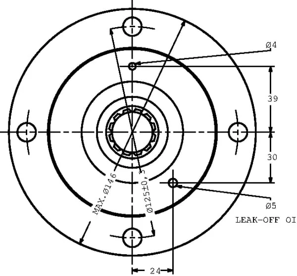 White - OMSS200151F0539 - Orbitmotor Kurz