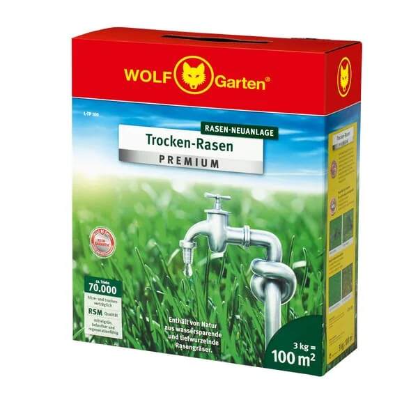 Wolf Garten - 3824641WO - Dünger, L-TP 100 Trockenrasen