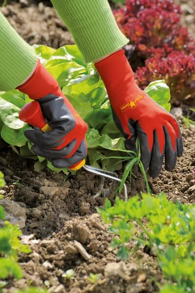 Wolf Garten - 7760014 - Beet-Handschuhe Erde, GH-BO 7