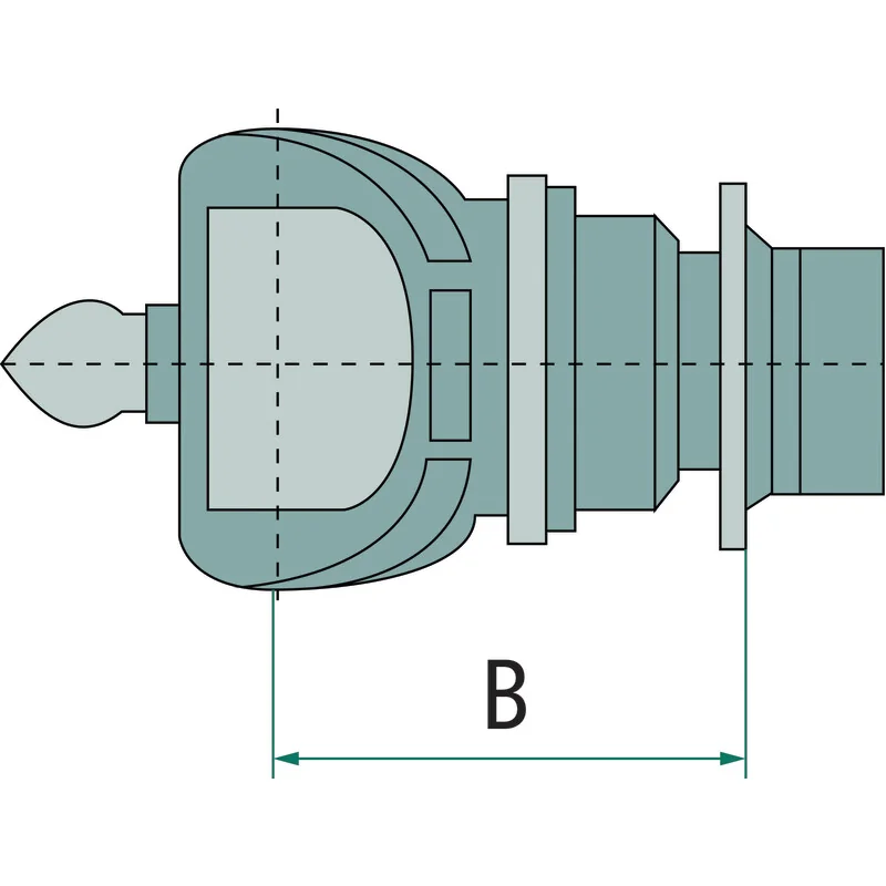 Bondioli Pavesi - 5730E0353 - Schnellverschluss-Gabelkopf
