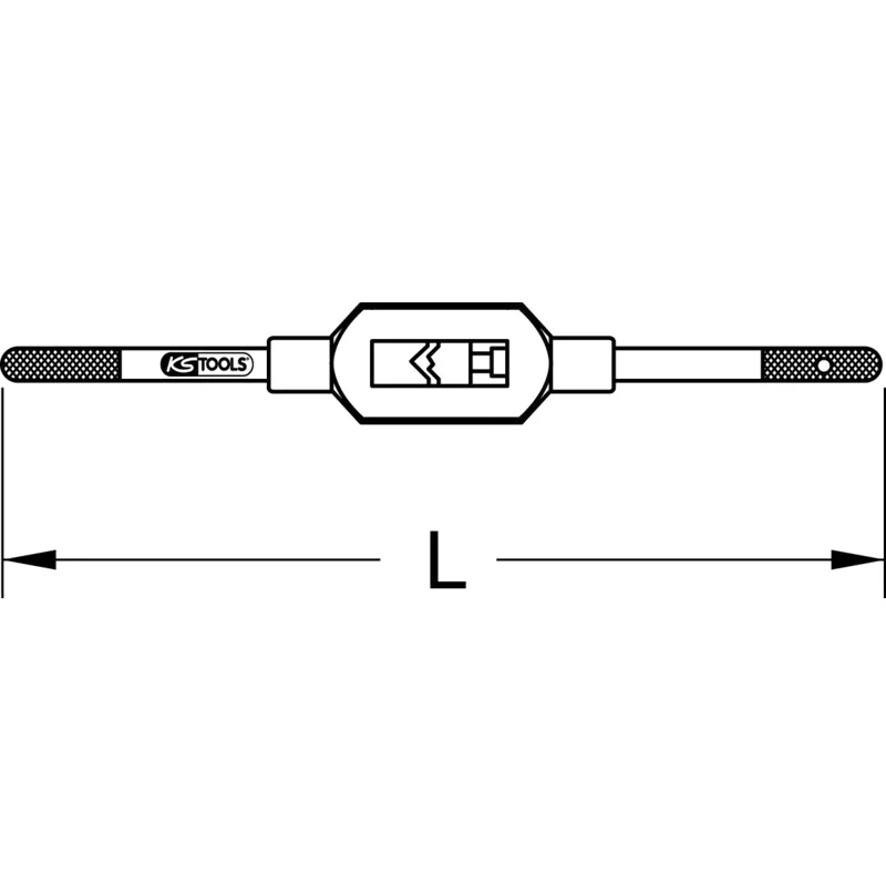 KS Tools - 3310015 - Verstellbares Windeisen, M5-M20