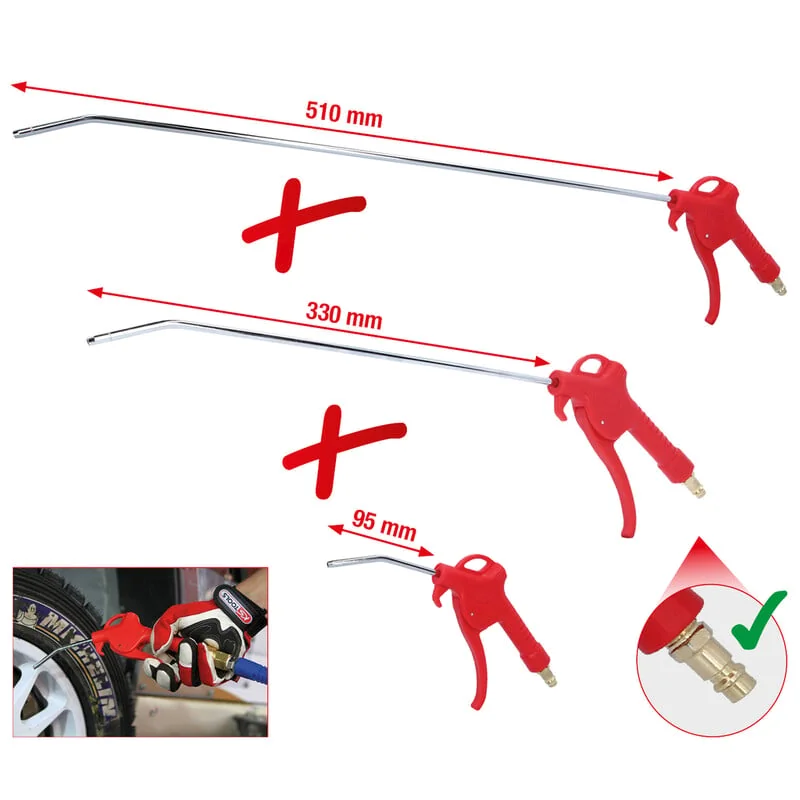 KS Tools - 5151921 - Druckluftpistolen-Set