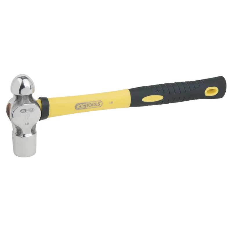 KS Tools - 9642104 - EDELSTAHL-Fäustel, Fiberglasstiel
