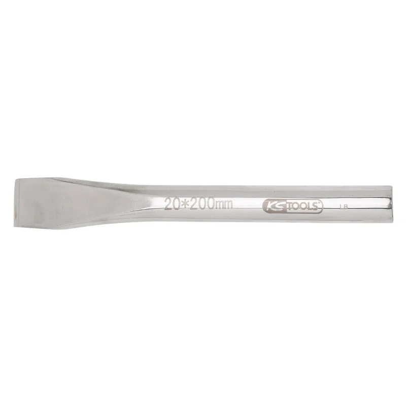 KS Tools - 9643105 - EDELSTAHL-Flachmeißel, Oval, 300mm
