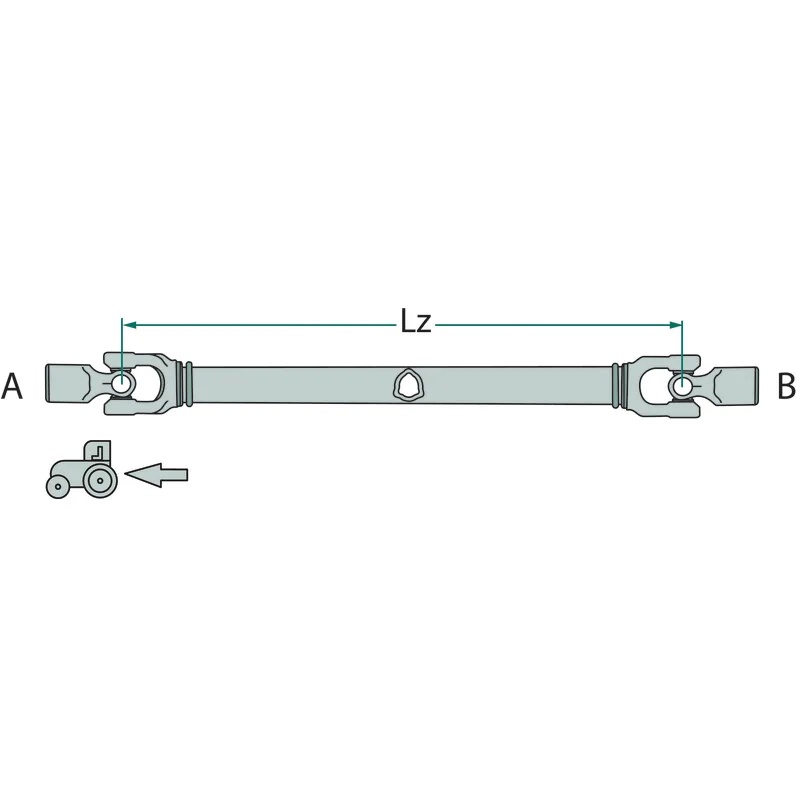 Weasler - 16006845086 - Gelenkwelle