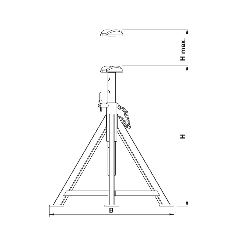 AC Hydraulic - AB5-365 - Unterstellbock