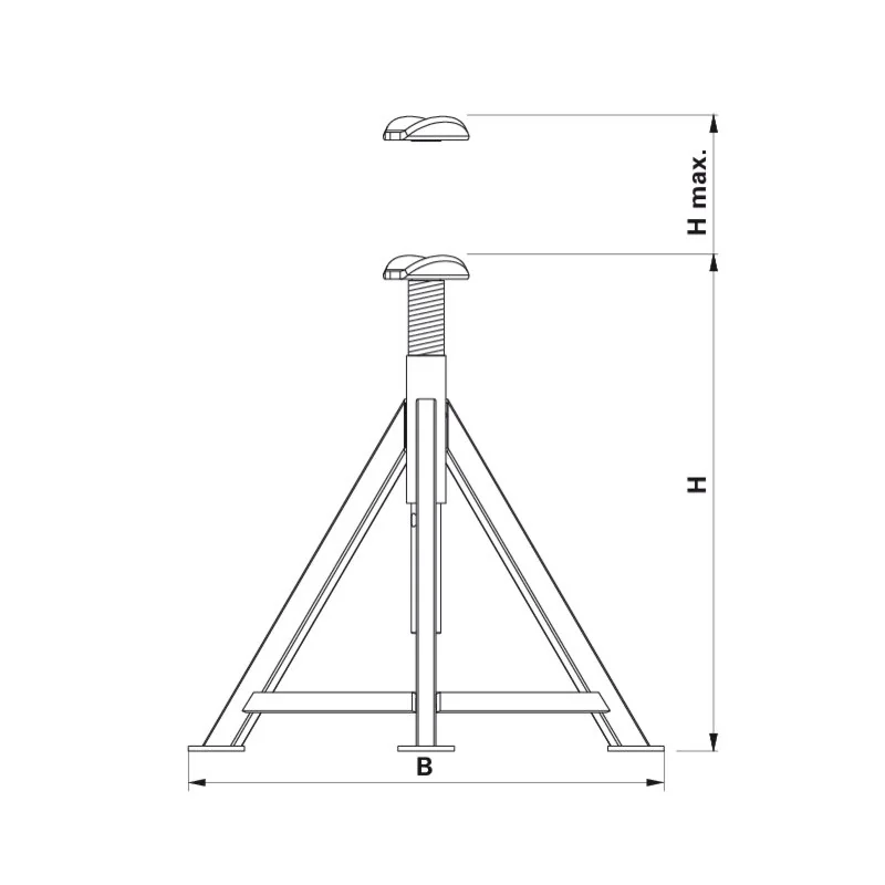AC Hydraulic - ABS12-320 - Unterstellbock