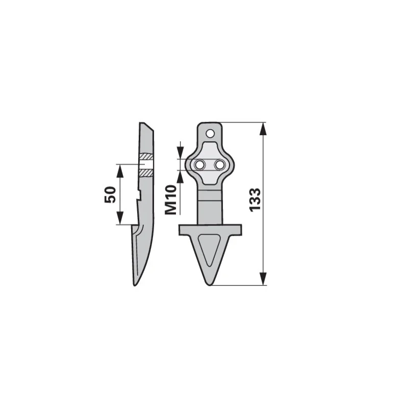 Aebi - 1228681-2 - Endmulchfinger