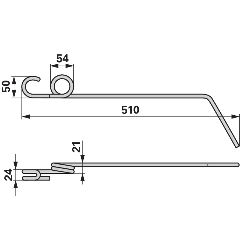 Agricarb - 15-002 - Hackstriegelzinke