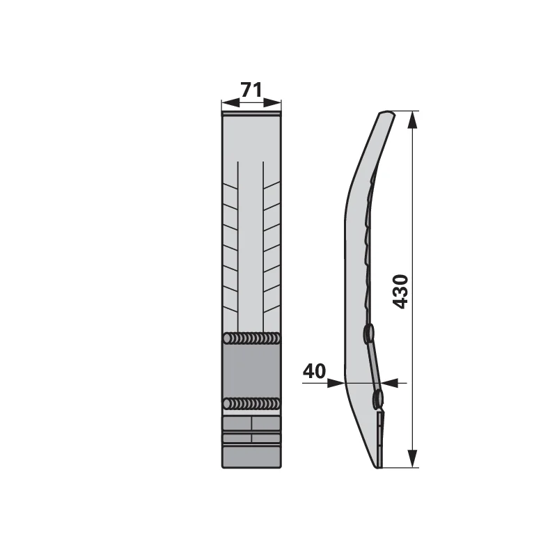 Agricarb - BEC7343 - Scharspitze