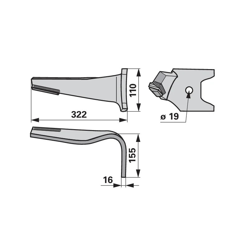 Agricarb - DKU8380-OG - Other Wear Parts