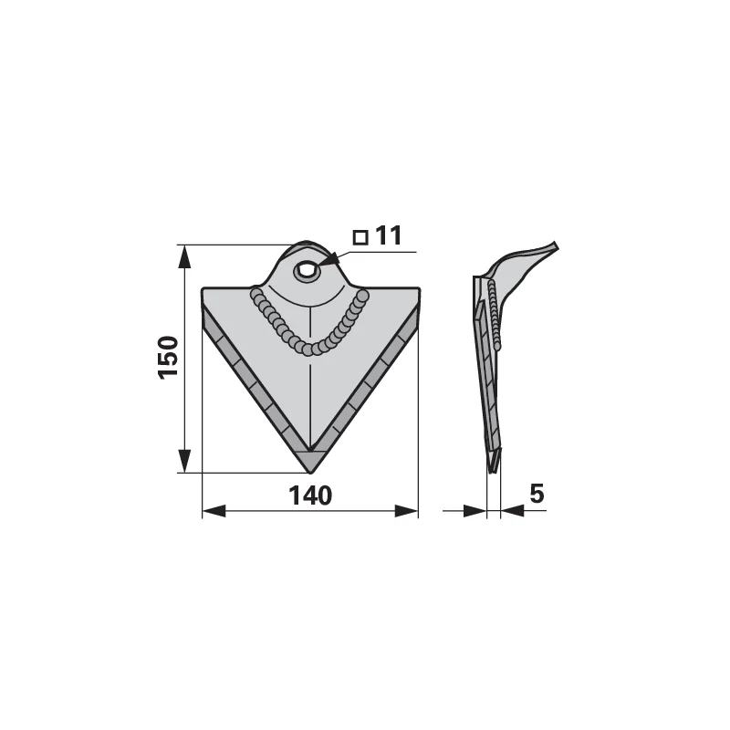 Agricarb - MDBO02140 - Hackschar