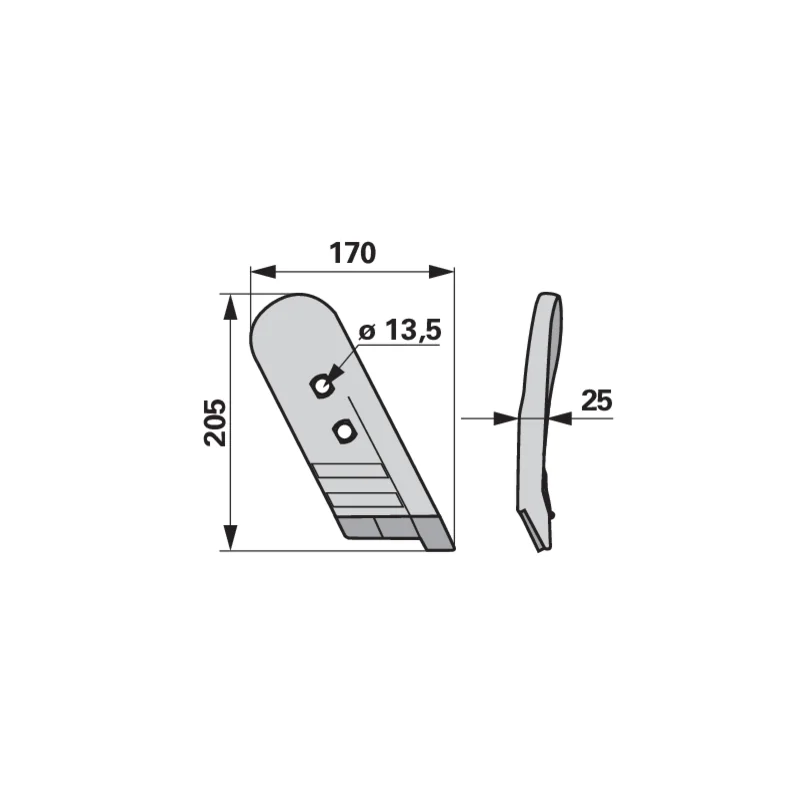 Agricarb - PBK5309D - Wechselspitze