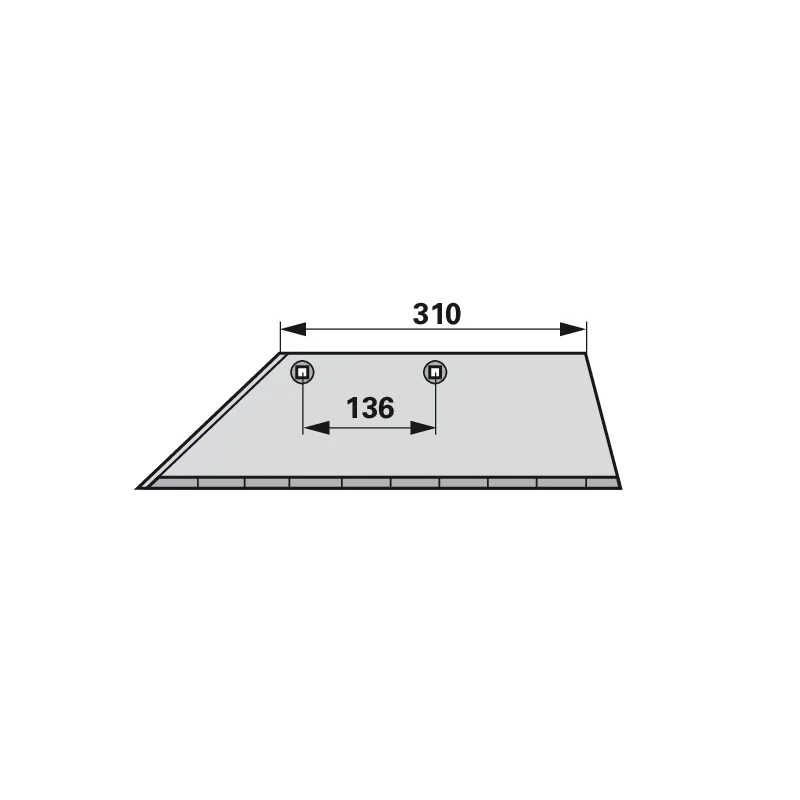 Agricarb - SBL2030-12G - Wechselspitzschare