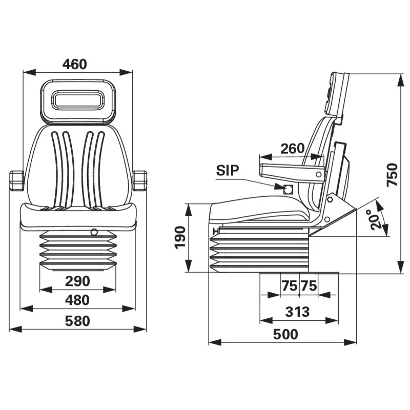 Alternativ - 124/5 - Sitz