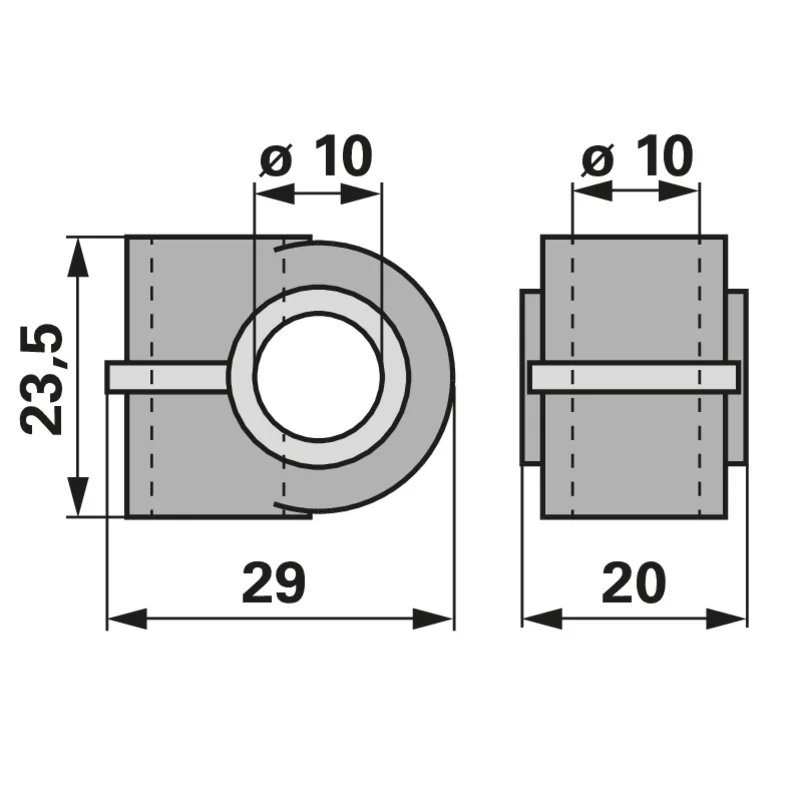BCS - 552.42528.5 - Schalthebellager