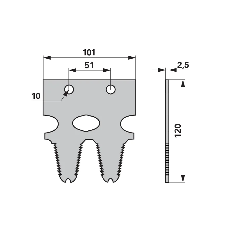 BCS - 563.27604.0 - Fingerplatte