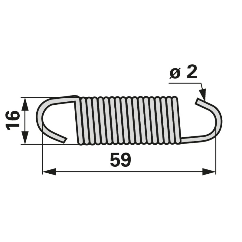 BCS - 580.572470 - Zugfeder