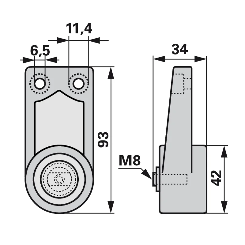BCS - 592.586820 - Schwinghebelbefestigung