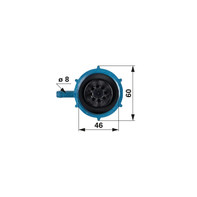 Blau - G718202050050 - Kühlerverschluss