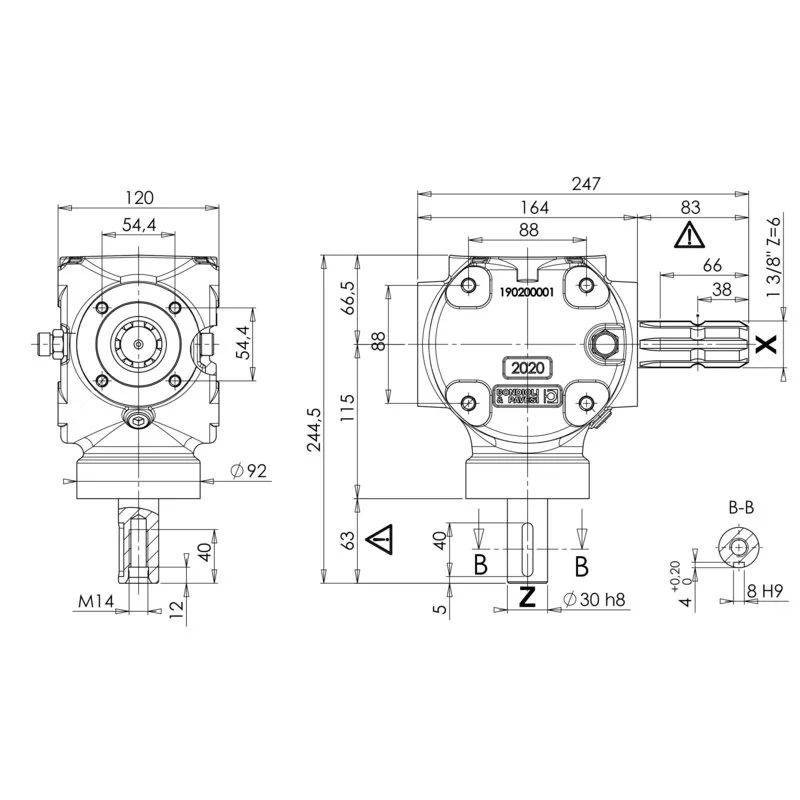 Bondioli Pavesi - S2020278018 - Winkelgetriebe