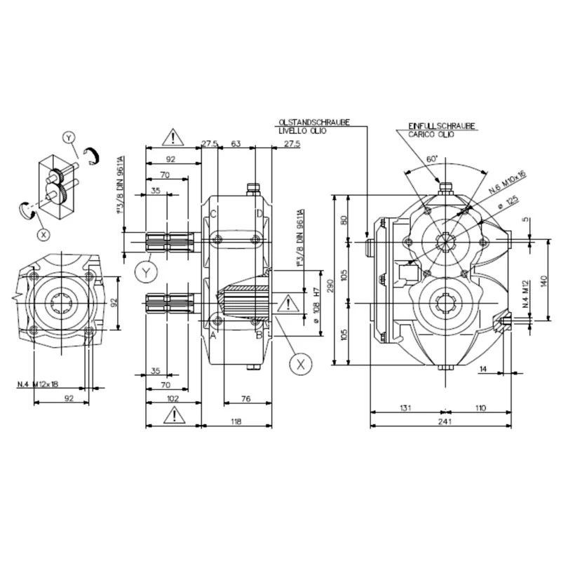 Bondioli Pavesi - ZBMS6005300010 - Stirnradgetriebe