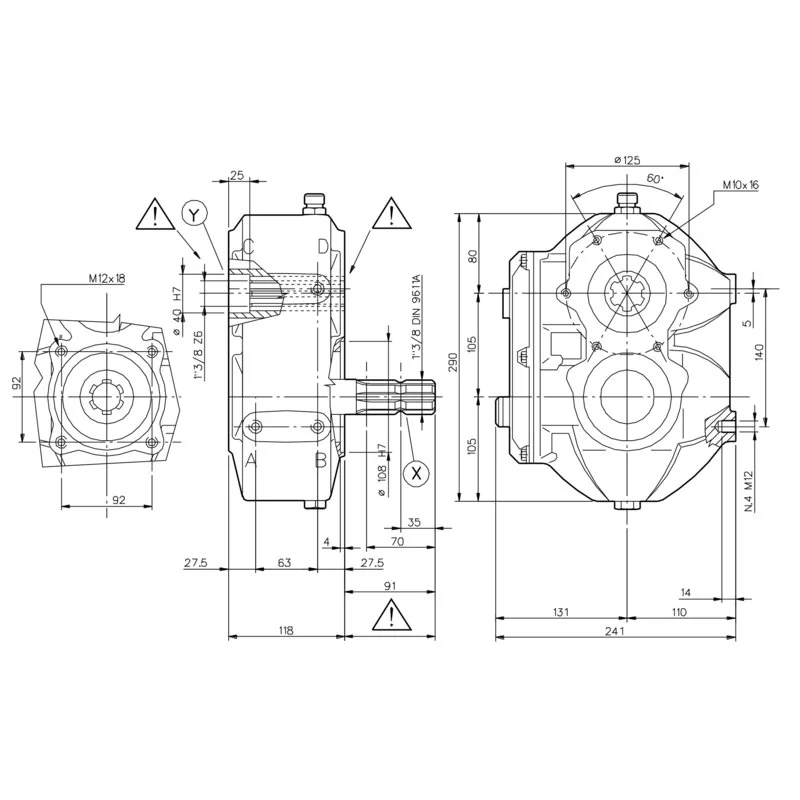 Bondioli Pavesi - ZBMS6005307019 - Stirnradgetriebe