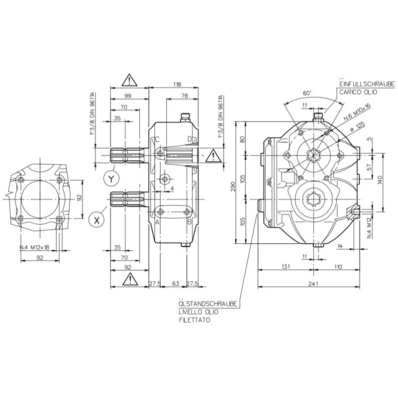 Bondioli Pavesi - ZBMS6005435019 - Stirnradgetriebe