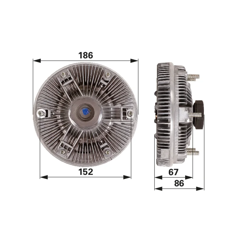 BORGWARNER - 162000060018 - Lüfterkupplung