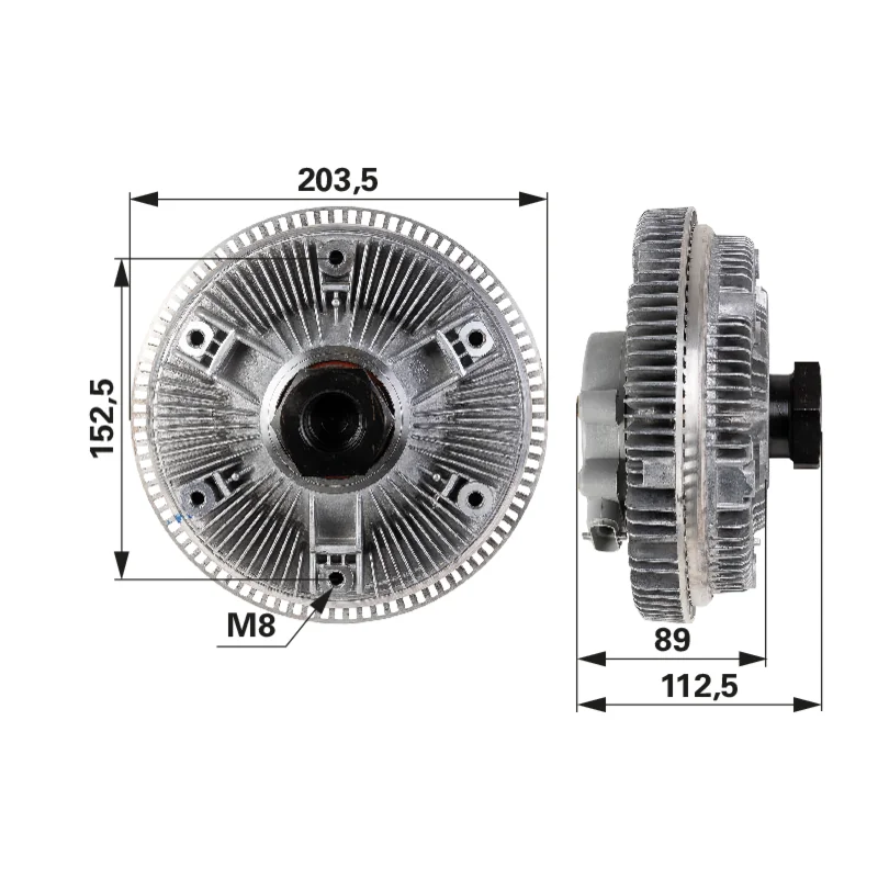 BORGWARNER - 87739304 - Lüfterkupplung