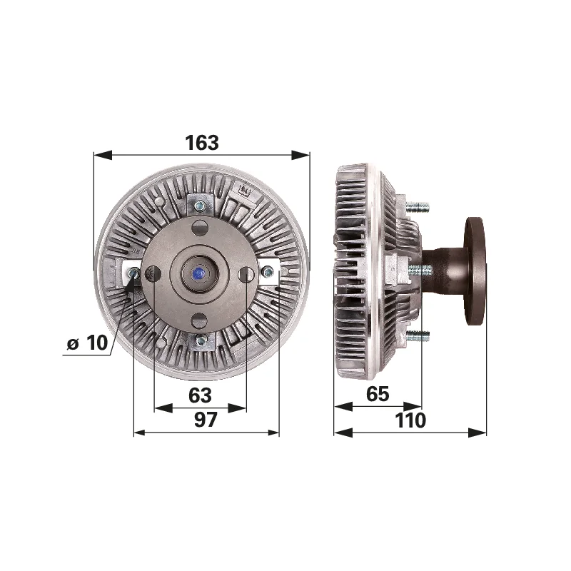 BORGWARNER - AL118091 - Lüfterkupplung