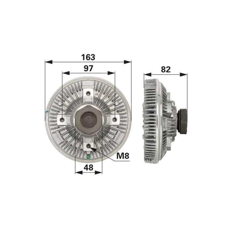 BORGWARNER - G260200040100 - Lüfterkupplung