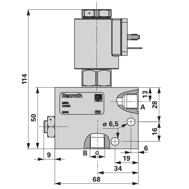 Bosch Rexroth - R930087079 - Sitzventil